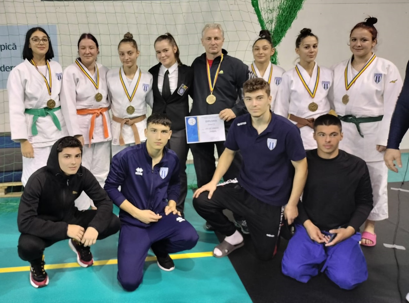 Campionatul national de judo 15 -17 ani ,echipe feminin